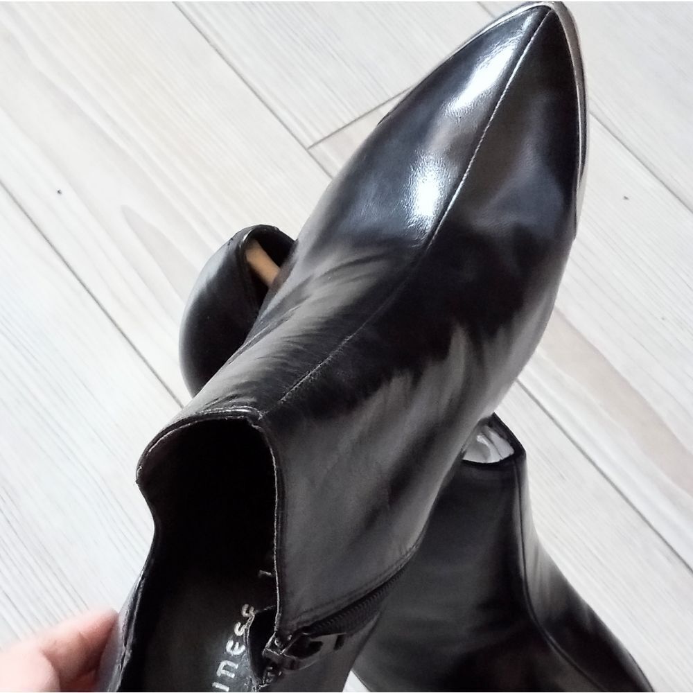 (37-4530)  Chinese Laundry Autumn Women's LEATHER Western Boots Sz 9.5 - Picture 11 of 17